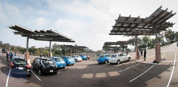 el-proyecto-solar-to-ev-de-la-smart-city-san-diego-instala-marquesinas-solares-y-estaciones-de-recarga-ev-en-zoo-de-la-ciudad-1460237